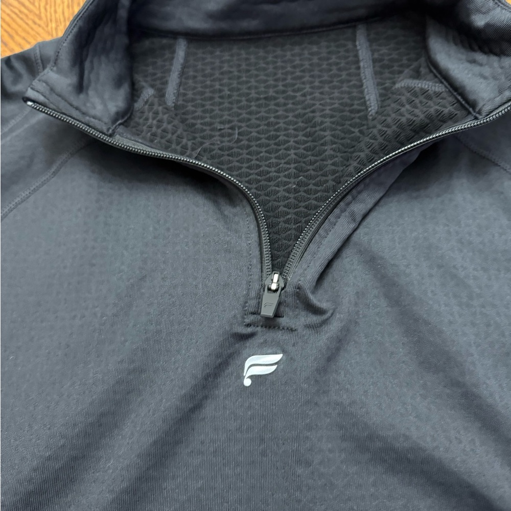 Fabletics Black Quarter-Zip Jacket - image 5